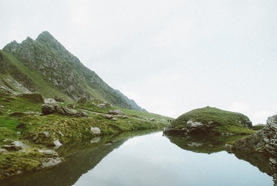 近山湖景摄影